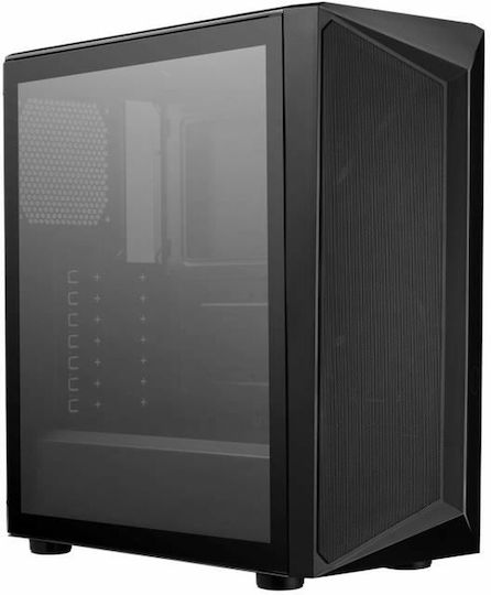 CoolerMaster CMP 510 Gaming Midi Tower Κουτί Υπολογιστή με Πλαϊνό Παράθυρο και RGB Φωτισμό Μαύρο