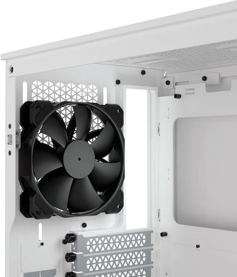 Corsair 4000D Airflow Gaming Midi-Turm Computergehäuse mit Seitenfenster Weiß