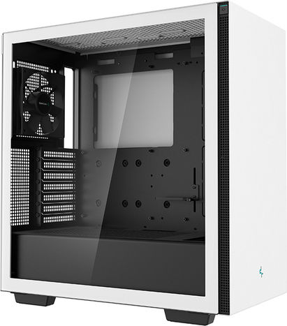 Deepcool CH510 Gaming Midi Tower Κουτί Υπολογιστή με Πλαϊνό Παράθυρο Λευκό