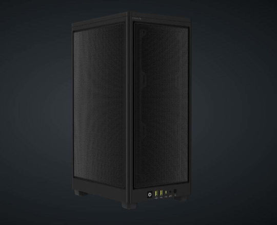 Corsair 2000D Airflow Mini Tower Κουτί Υπολογιστή Μαύρο