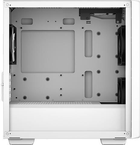 Deepcool CC360 ARGB Геймърско бюро Мини кула Компютърна кутия със страничен прозорец Бял