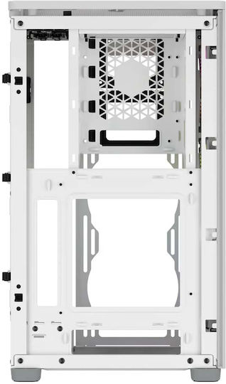 Corsair 2000D RGB Airflow iCUE Mini Tower Κουτί Υπολογιστή Λευκό
