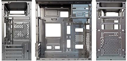 Supercase Vogue VG25M Midi Tower Κουτί Υπολογιστή Μαύρο