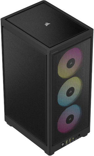 Corsair 2000D RGB Airflow ICUE Gaming Mini-Turm Computergehäuse Schwarz
