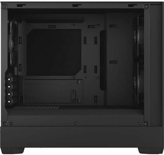 Fractal Design Pop Mini Silent Mini Tower Computer Case Black Solid