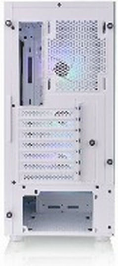 Thermaltake S200 TG Gaming Midi Tower Κουτί Υπολογιστή με Πλαϊνό Παράθυρο και RGB Φωτισμό Λευκό