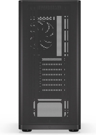 Endorfy Ventum 200 Solid Gaming Midi Tower Computer Case with Side Window Black