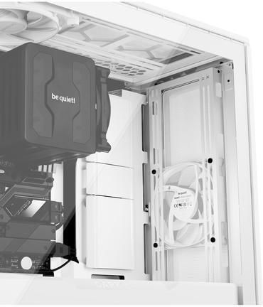 Be Quiet Dark Base 701 Gaming Full Tower Κουτί Υπολογιστή με Πλαϊνό Παράθυρο και RGB Φωτισμό Λευκό