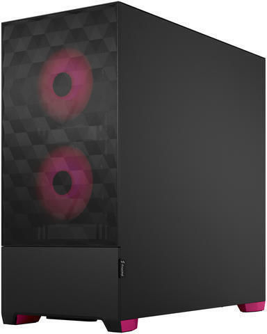Fractal Design Pop Air Gaming Mini Tower Κουτί Υπολογιστή με Πλαϊνό Παράθυρο και RGB Φωτισμό RGB Magenta Core