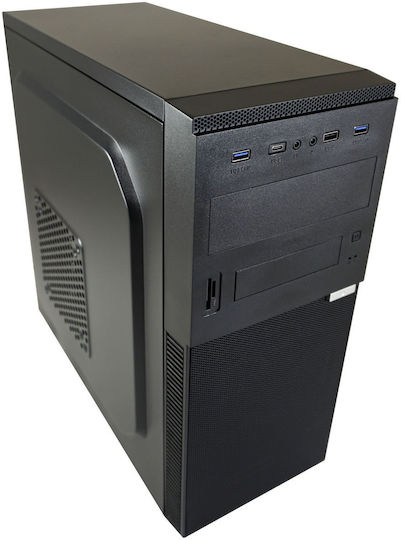 LC-Power 7041B Midi-Turm Computergehäuse Schwarz