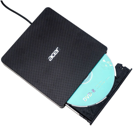 Acer External DVD/CD Recorder for Desktop / Laptop Black