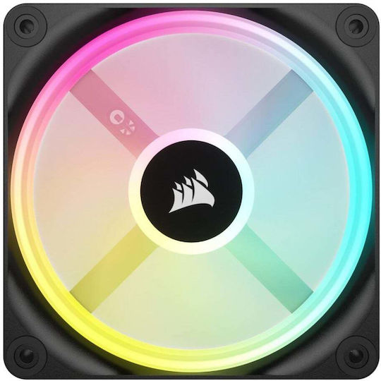 Corsair iCUE LINK QX120 Case Fan (2400rpm) with RGB Lighting