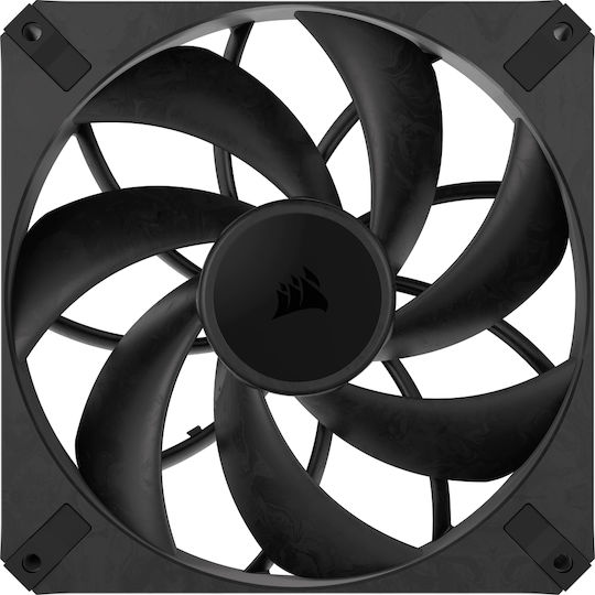 Corsair RS140 Max Gehäuselüfter (1600rpm / 104cfm) Ohne LEDs Beleuchtung und Verbindung 4-Pin PWM 2 Stück