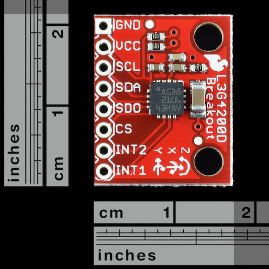 SparkFun Γυροσκόπιο 3 Αξόνων SEN-10612