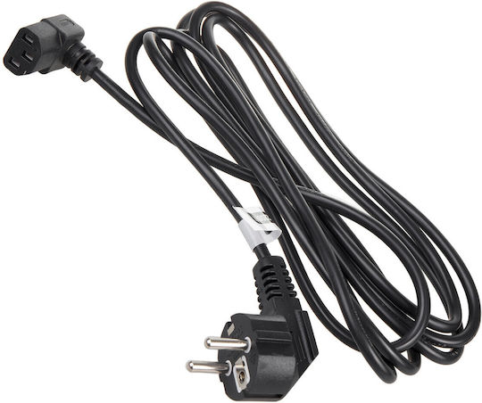 Maclean Power Cable Mctv-851 3 Pin Eu Plug 1.5m Black