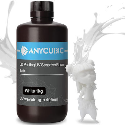 Anycubic Standard UV Rășină pentru imprimante 3D Alb 1kg (SPTWH-101C)