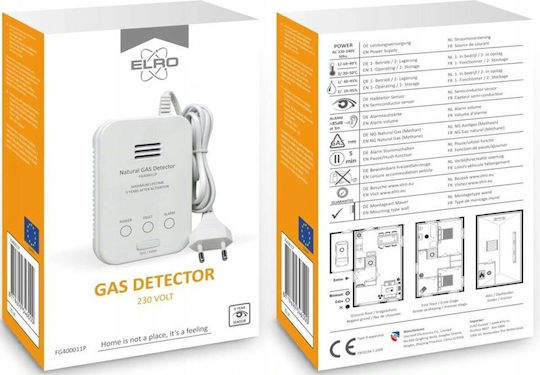 Elro Αισθητήρας Αερίου ELRO-FG400011P 1τμχ