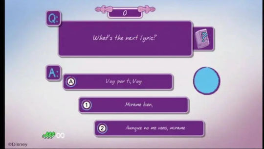 Disney Violetta Rhythm & Music Wii