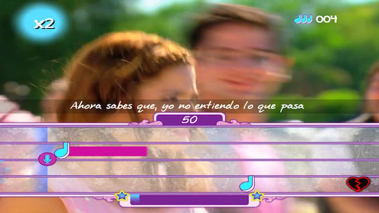 Disney Violetta Rhythm & Music Wii