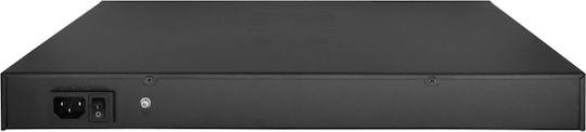 Level One GES-2128P Hilbert Managed L2 PoE+ Switch με 24 Θύρες Gigabit (1Gbps) Ethernet και 4 SFP Θύρες