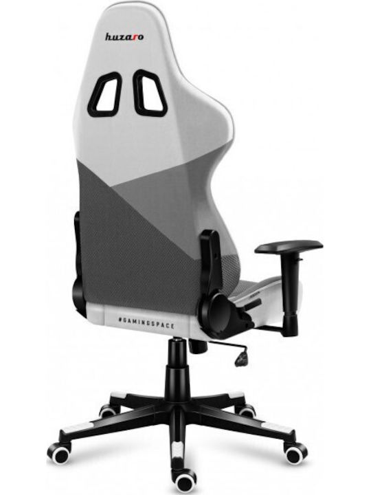 Huzaro Force 6.2 Artificial Leather Gaming Chair with Adjustable Arms Gray