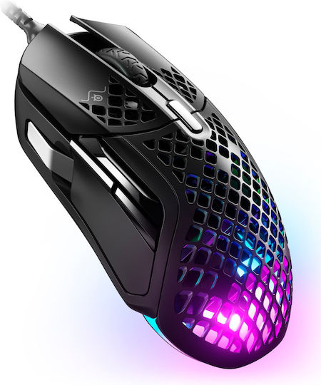SteelSeries Aerox 5 RGB Mouse de Gaming 18000 DPI Negru Mat