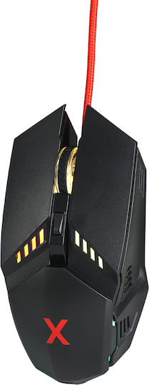 Maxlife MXGM-200 RGB Gaming Gaming Maus Schwarz