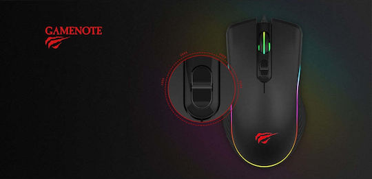 Havit MS1006 RGB Gaming Mouse 3200 DPI Black