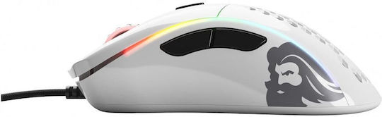 Glorious PC Gaming Race Model D Minus RGB Gaming Mouse 12000 DPI White