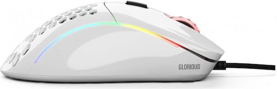 Glorious PC Gaming Race Model D Minus RGB Gaming Mouse 12000 DPI White