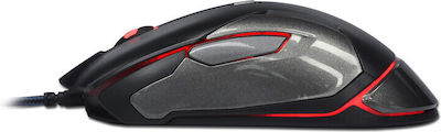 E-Blue Auroza Wireless RGB Laser Gaming Mouse 8200 DPI Negru