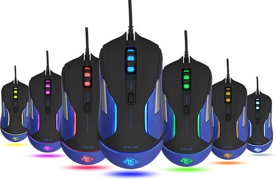 E-Blue Auroza V2 Mouse De Gaming 5000 DPI Negru