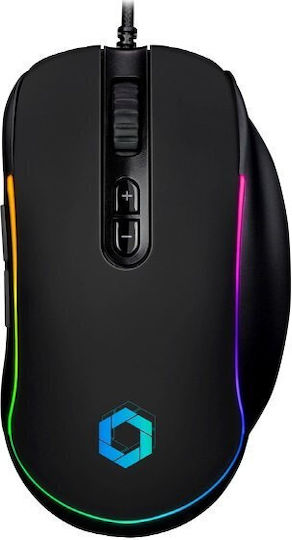 Hiro Hydra Gaming Ποντίκι 12000 DPI Μαύρο