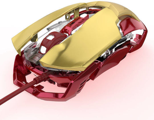 E-Blue Iron Man Rüstung Gaming Maus 4000 DPI Mehrfarbige