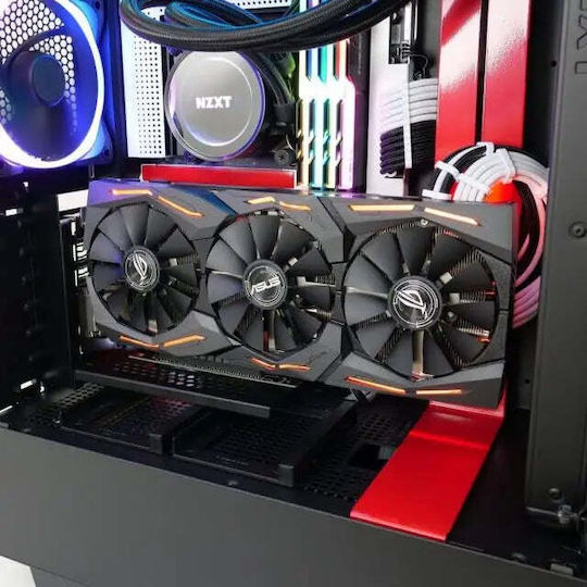 Cablemod Vertical PCI-e Bracket HDMI-DP Κάρτα Riser για Κάθετη Τοποθέτηση