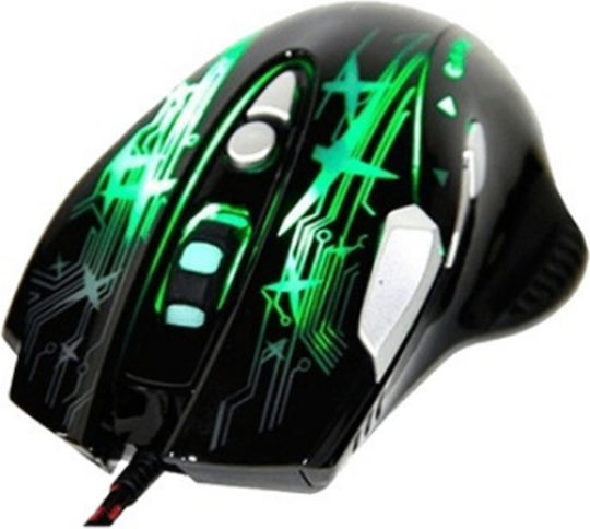 Weibo WB912 RGB Gaming Ποντίκι Μαύρο