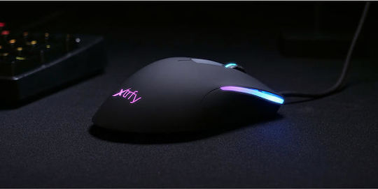 Xtrfy M1 RGB Gaming Gaming Maus 3200 DPI Schwarz