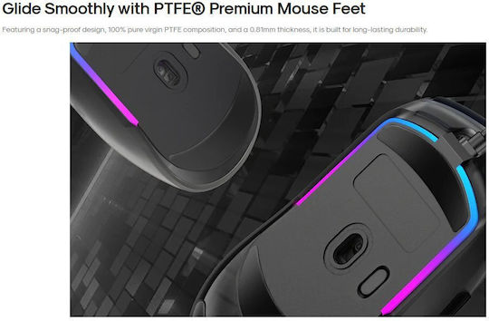 Marvo Fit Lite RGB Gaming Gaming Maus 12000 DPI Schwarz