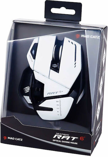 Mad Catz R.A.T. 6+ RGB Gaming Ποντίκι 12000 DPI Μαύρο