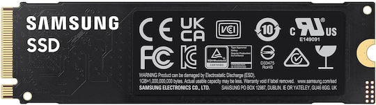 Samsung 990 EVO SSD 1000ГБ M.2 NVMe PCI Express 4.0 MZ-V9E1T0BW
