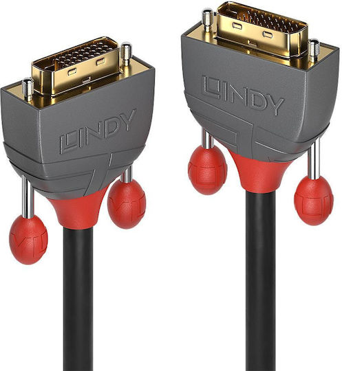 Lindy Kabel DVI-D-Stecker - DVI-D-Stecker 20m Schwarz (36228)