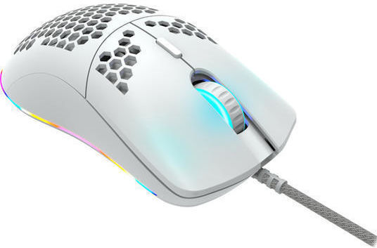 Canyon Puncher GM-11 RGB Геймърска Мишка 4200 DPI Бял