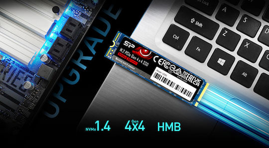 Silicon Power UD85 SSD 1TB τύπου M.2 με σύνδεση PCI Express 4.0 SP01KGBP44UD8505