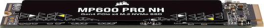 Corsair MP600 PRO NH SSD 1TB τύπου M.2 με σύνδεση PCI Express 4.0 (PS5 Compatible) CSSD-F1000GBMP600PNH