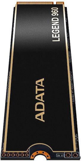 Adata Legend SSD 2TB τύπου M.2 με σύνδεση PCI Express 4.0 και Ψύκτρα (PS5 Compatible) ALEG-960-2TCS