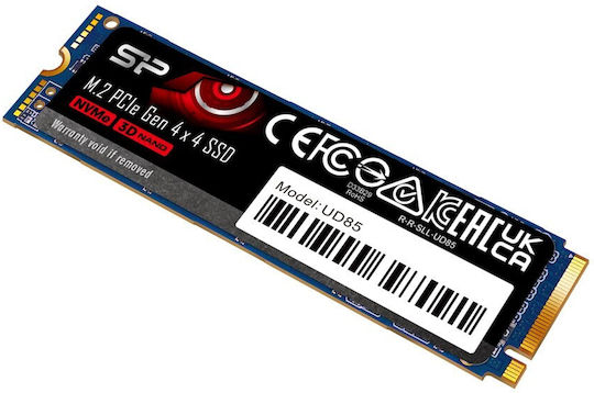 Silicon Power UD85 SSD 1TB τύπου M.2 με σύνδεση PCI Express 4.0 SP01KGBP44UD8505