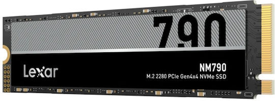 Lexar NM790 SSD 512GB M.2 Type With PCI Express 4.0 Connection And Heatsink PS5 Compatible LNM790X512G-RNNNG