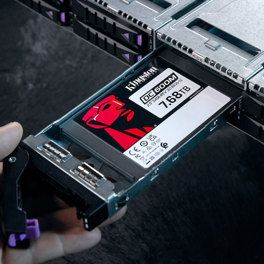 Kingston DC600M SSD 7.7TB 2.5'' Type with SATA III Connection SEDC600M/7680G