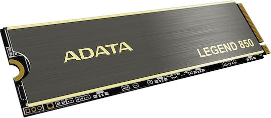 Adata Legend 850 SSD 1TB τύπου M.2 με σύνδεση PCI Express 4.0 και Ψύκτρα ALEG-850-1TCS