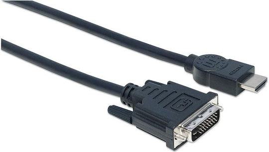 Manhattan Cable DVI-D male - HDMI male 3m (372510)
